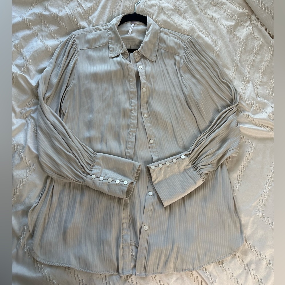 Free People Button Down Shirt